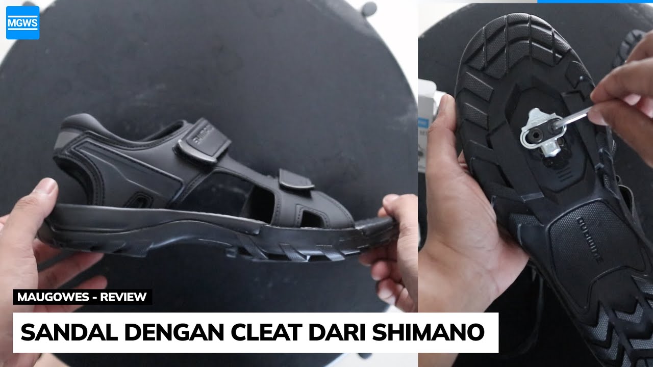 Sandal Yang Bisa Dipasang Cleat - Shimano SPD-501 | Review | MauGowes