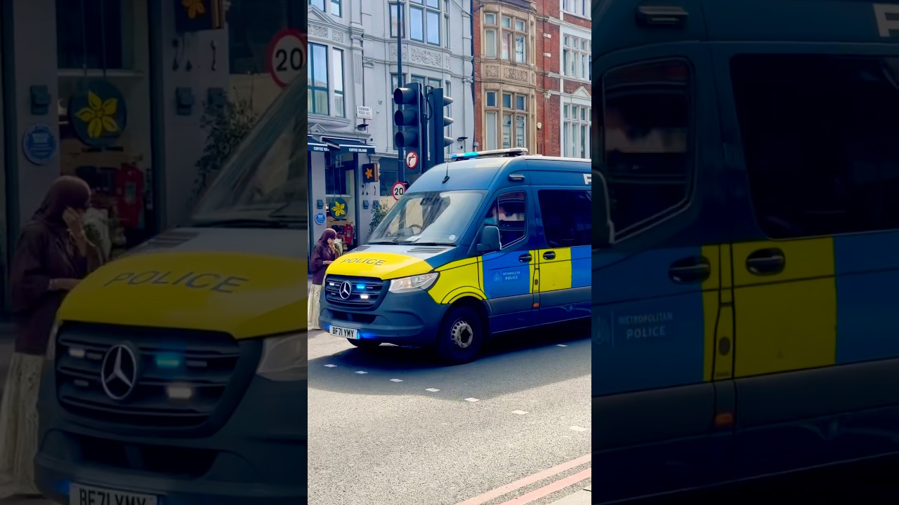🚨 MET Police TSG Responding