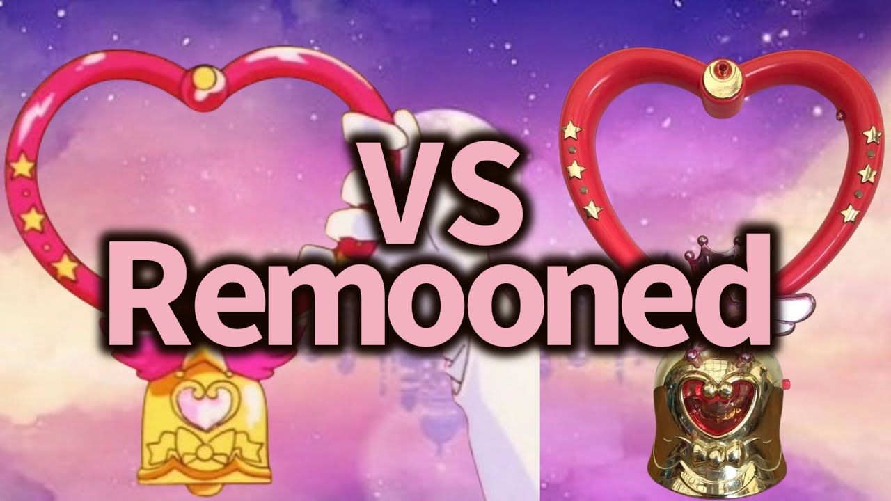 Sailor Moon Super S Carillon Comparison: Original VS Vintage Toy Release Remooned
