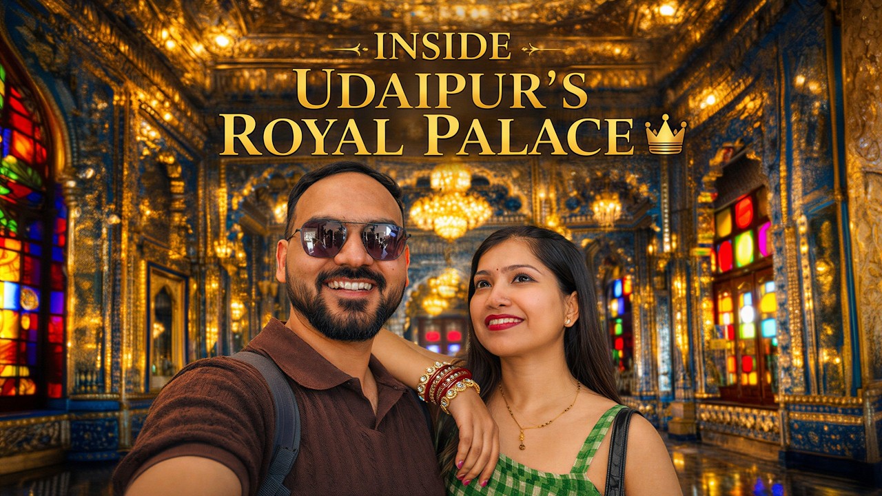 🔥 Itna Royal Palace India Mein?! 😱 | Udaipur City Palace Vlog @ShubhRiyaChronicles