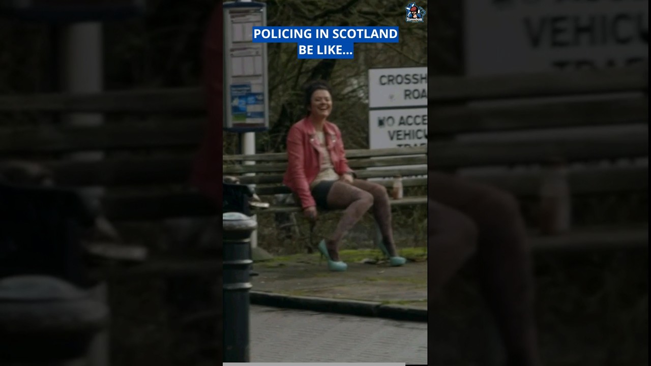 Watch Why Policing In Scotland Is Hilariously Good - She Stole Them?!