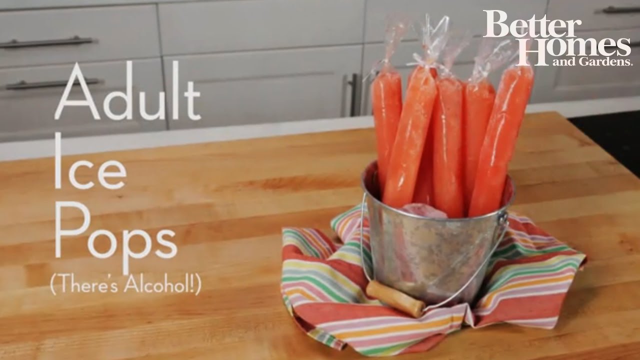 Adult Ice Pops (There’s Alcohol!)