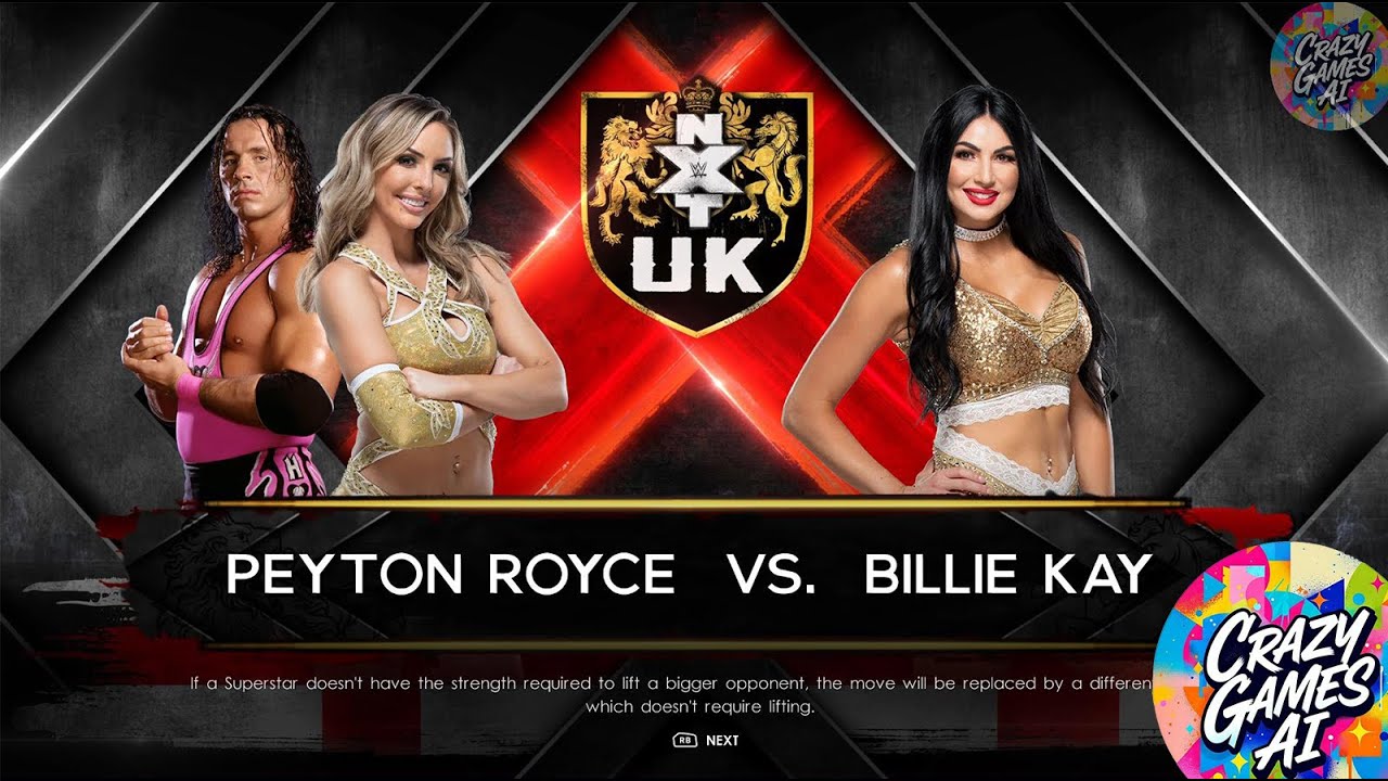 Peyton Royce vs Billie Kay | WWE | 2K22 |  NXT UK