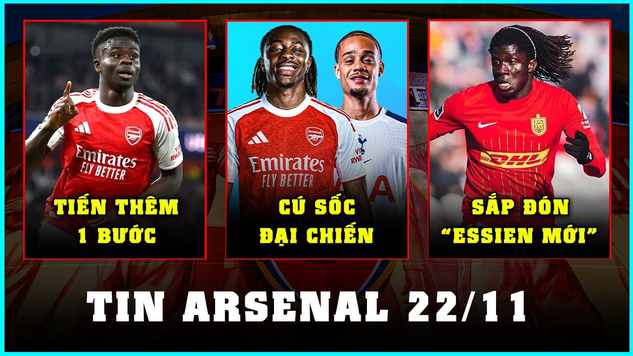 TIN ARSENAL 22/11: H&Agrave;NG LOẠT CHẤN THƯƠNG DERBY LONDON, PH&Aacute;O THỦ SẮP Đ&Oacute;N ESSIEN MỚI?
