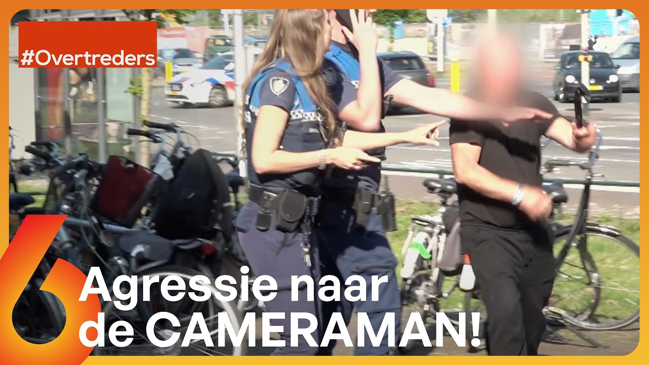 Meneer heeft het op de CAMERAMAN gemunt! | Overtreders
