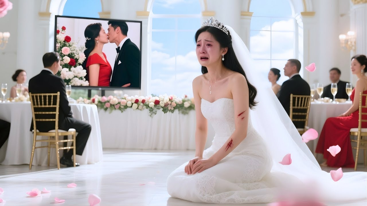 Él la deja en la boda y huye con su amante. Ella triunfa como diseñadora y él se arrepiente.