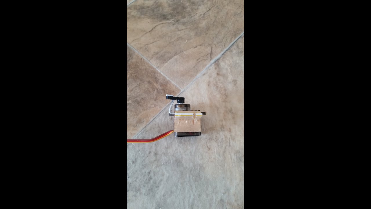 Build a Bomb Drop Servo Release Mechanism