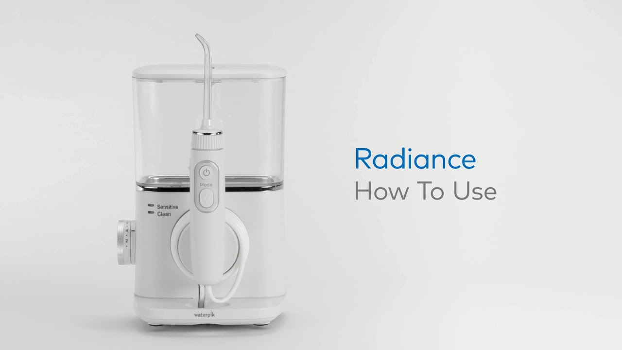 How to Use the Waterpik™ Radiance Water Flosser