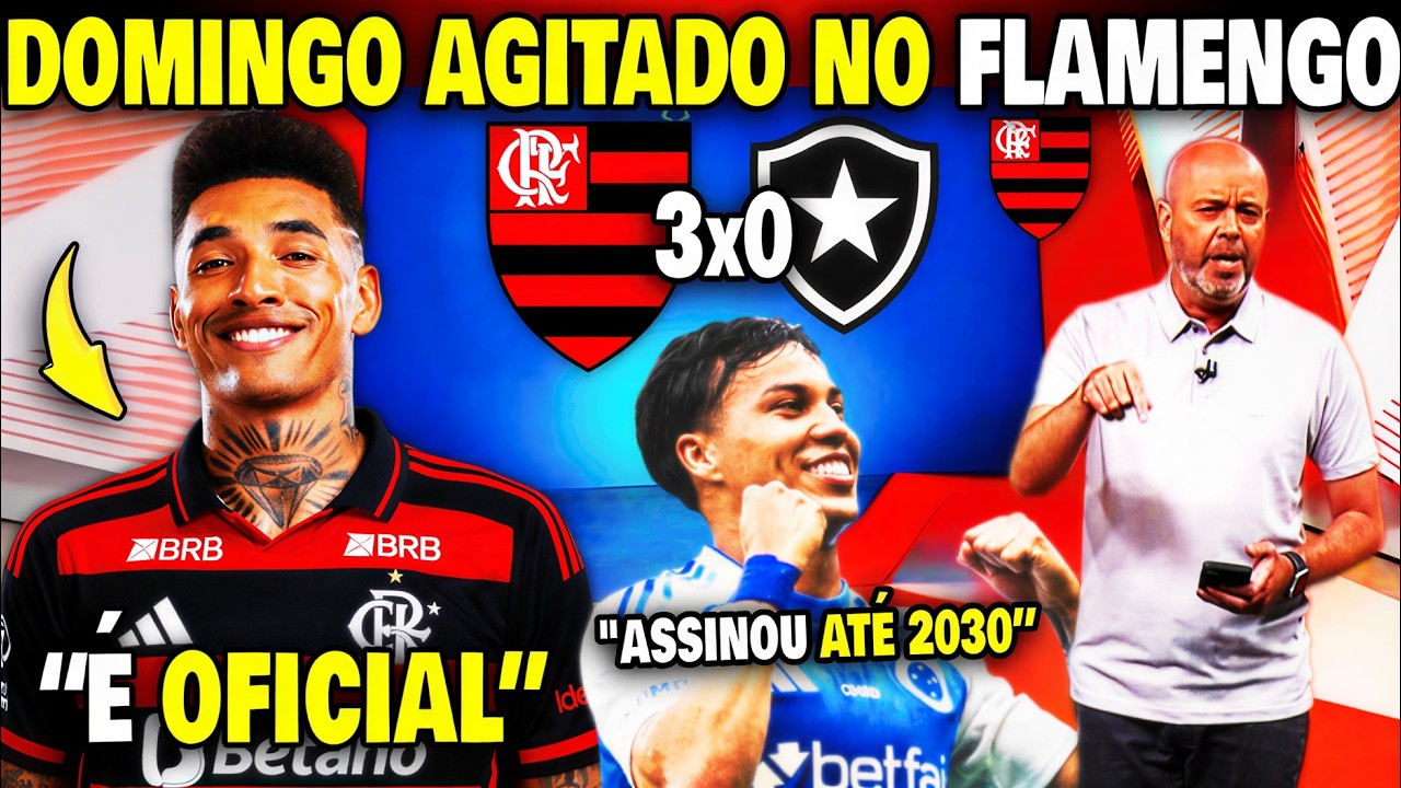 🚨GLOBO ESPORTE RJ 15/03! MENGÃO FAZ ACORDO BILIONÁRIO! NOVA CONTRATAÇÃO SAIU! NOTICIAS DO FLAMENGO!