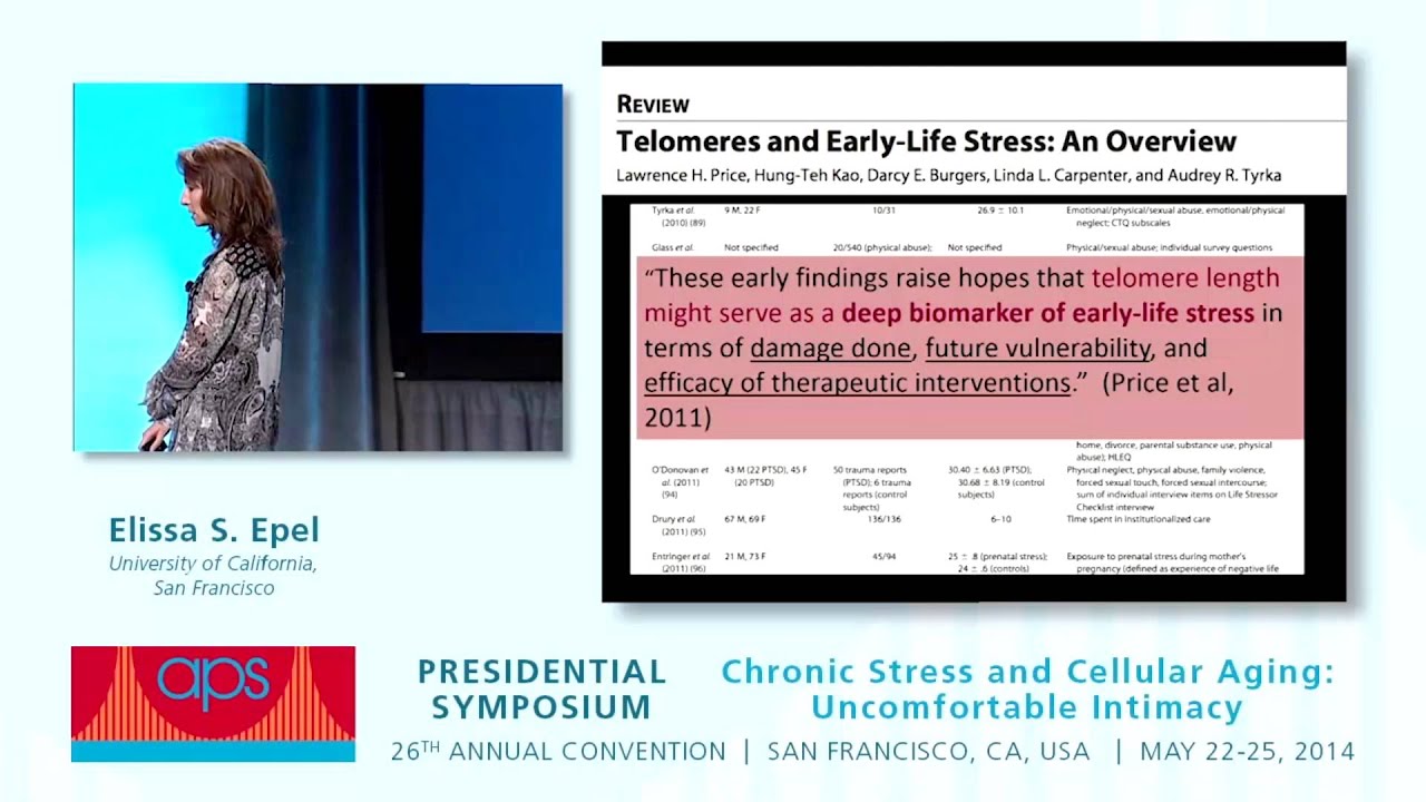 2014 APS Presidential Symposium: Elissa S. Epel