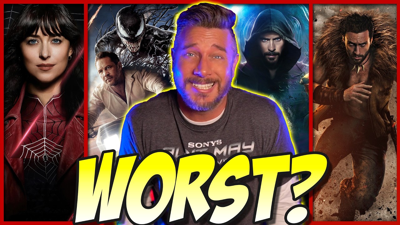 Sony Spider-Man (Less) Universe Ranked! (Venom to Kraven)