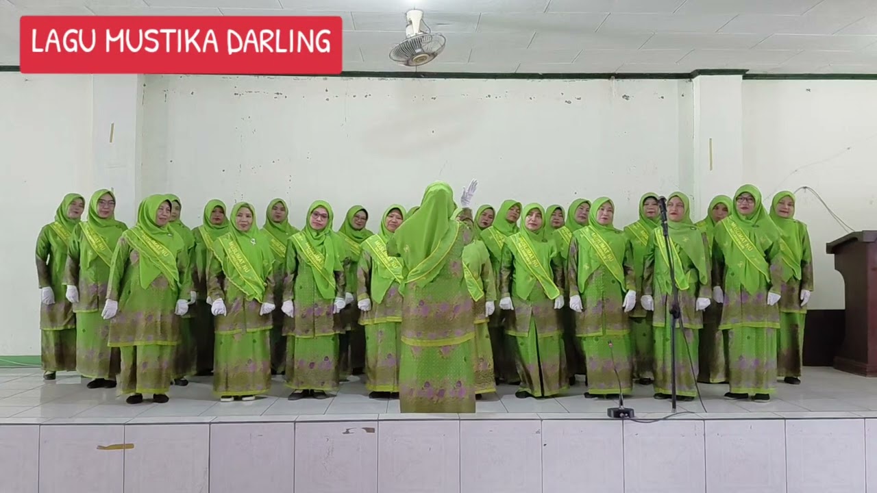 MUSTIKA DARLING, PADUAN SUARA PAC MUSLIMAY NU KOTA BANJAR