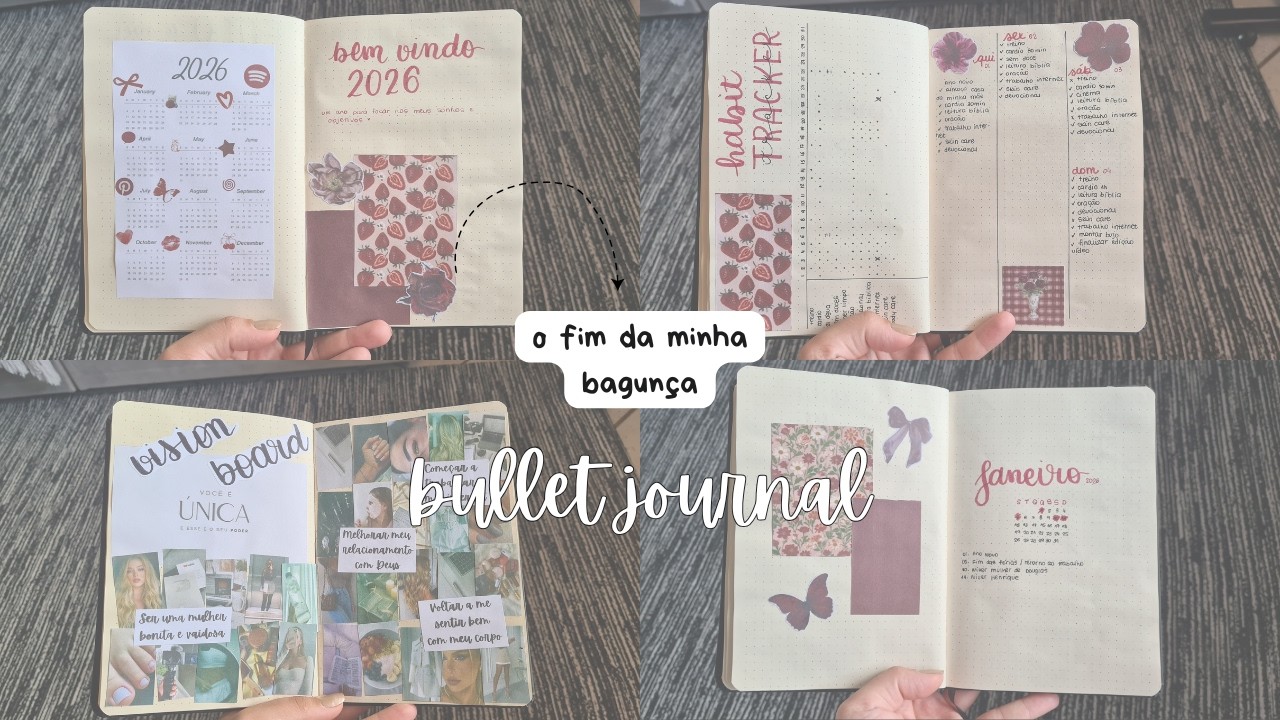 COMO o Bullet Journal (bujo) ORGANIZOU MINHA VIDA (e meus sonhos) DO ZERO