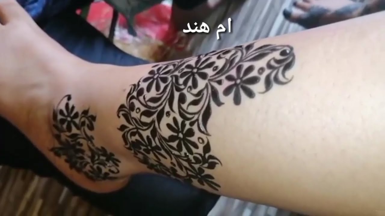 نقش حناء سوداني للعروس جميل جدا