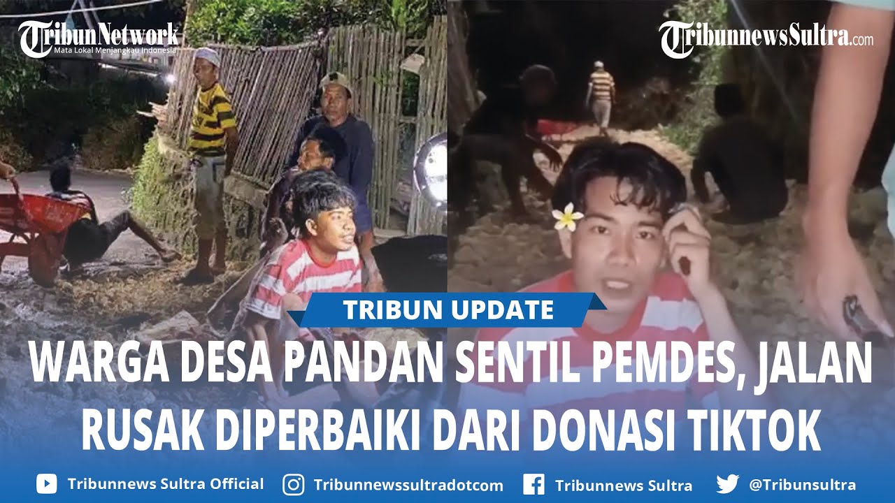 Warga Sentil Pemdes usai Dibantu Netizen Kumpulkan Uang Perbaiki Jalan dari Live TikTok: Terimakasih