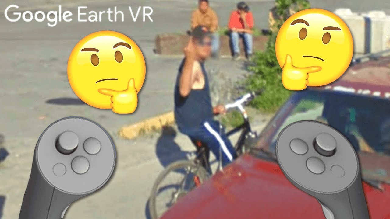 I played Google Earth VR and...