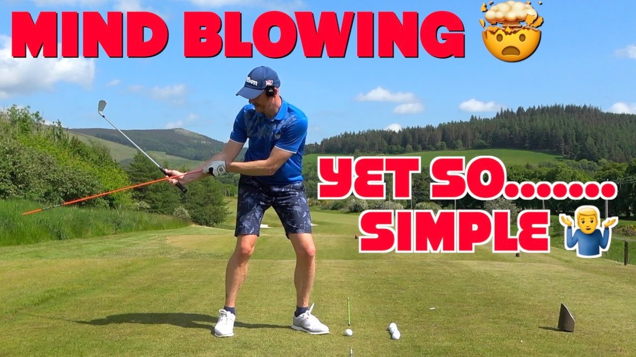 EASIEST WAY to a PERFECT GOLF SWING - The Trail Forearm SECRET