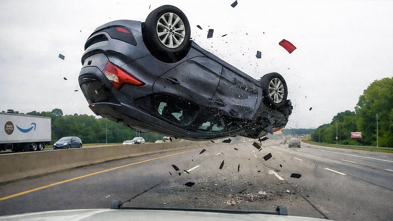 MOST BRUTAL Police Chases Caught on Dashcam You Wouldn't Believe If Not Filmed - Part 11