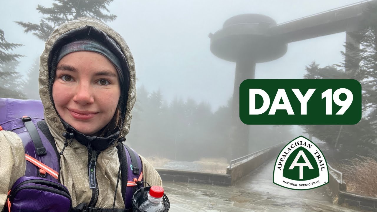 Day 19 | 200 Miles, Clingman’s Dome, and Freezing Rain | 2023 Appalachian Trail Thru Hike
