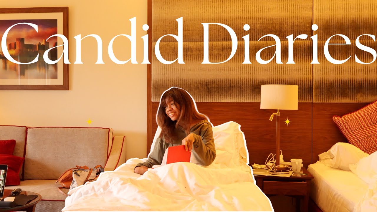 resetting for the new year with a cozy getaway: journaling, 2024 lessons | candid diaries (vlog)