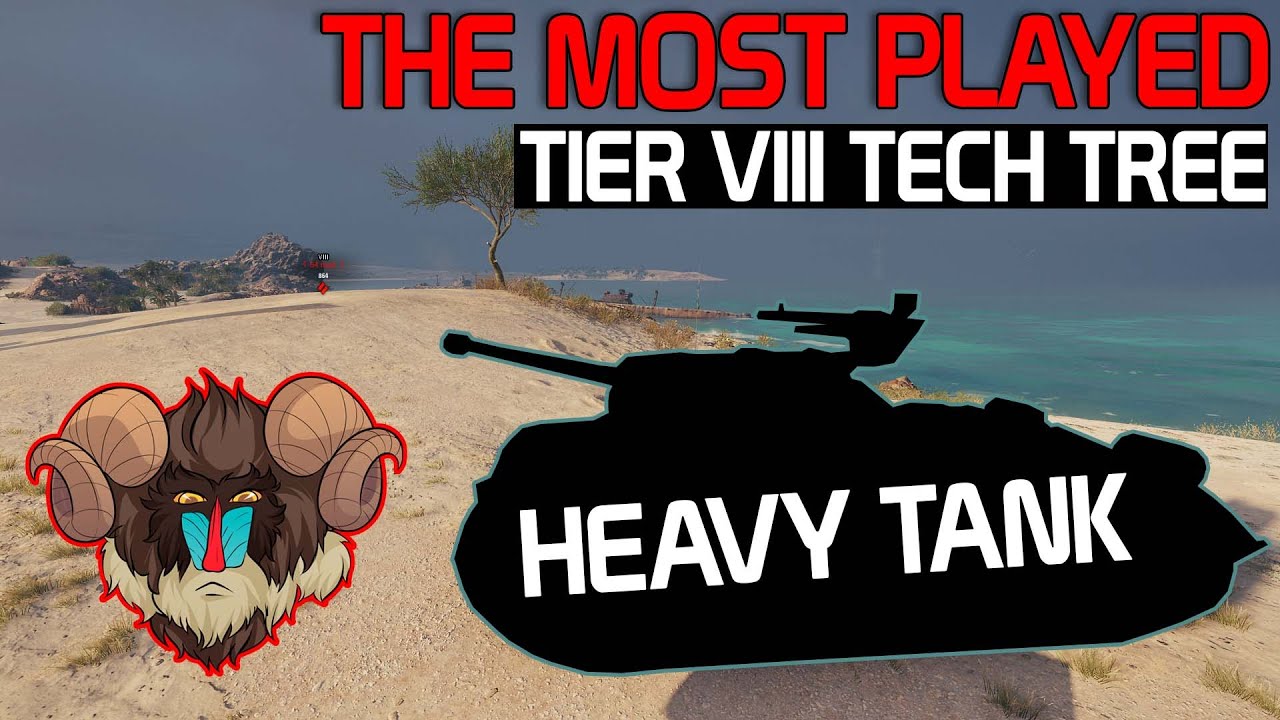 The most played Tier VIII Tech Tree Heavy Tank! | World of Tanks