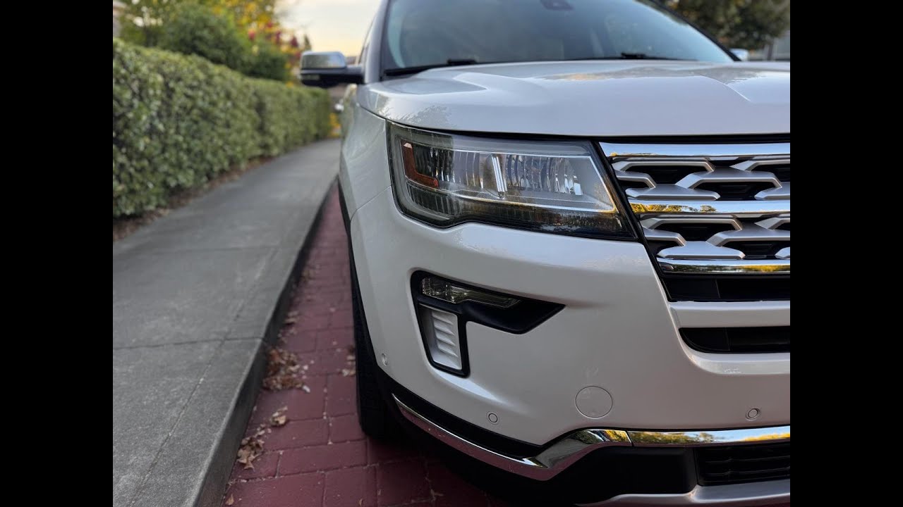 Покупка и ремонт Ford Explorer Platinum 2018 с аукциона Copart