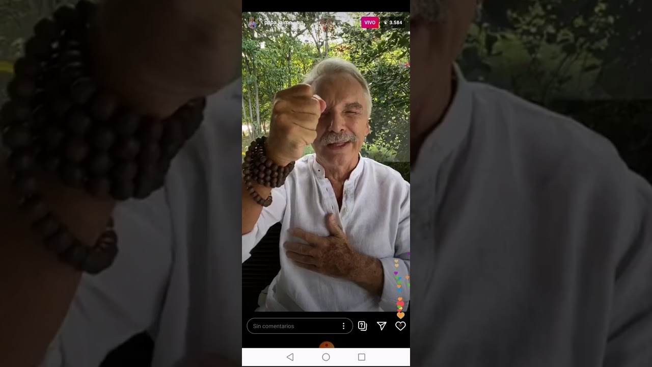 Meditación sanación papa Jaime