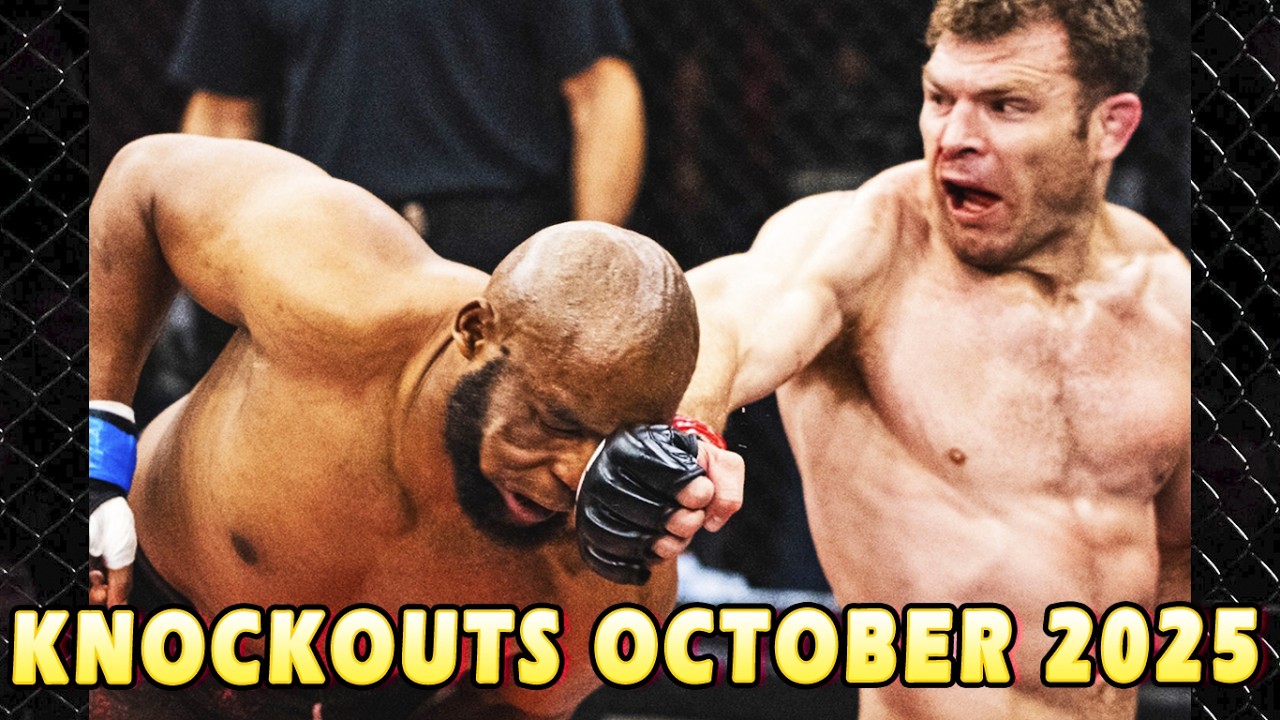 MMA Knockouts of October 2025