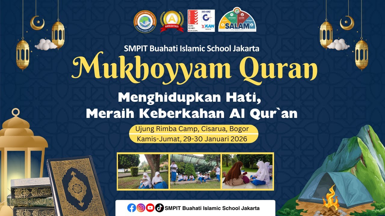 Mukhoyyam Quran 2026 SMPIT Buahati Islamic School Jakarta