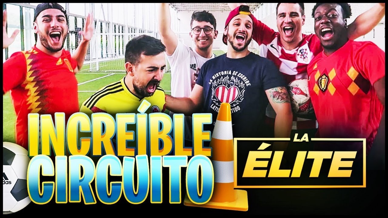 INCREIBLE CIRCUITO DE FUTBOL REAL CON LA ÉLITE