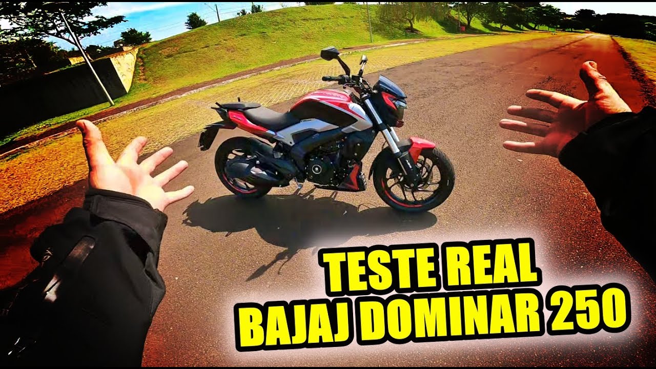 BAJAJ DOMINAR 250 no TESTE COMPLETO, Surpreendente! 😱