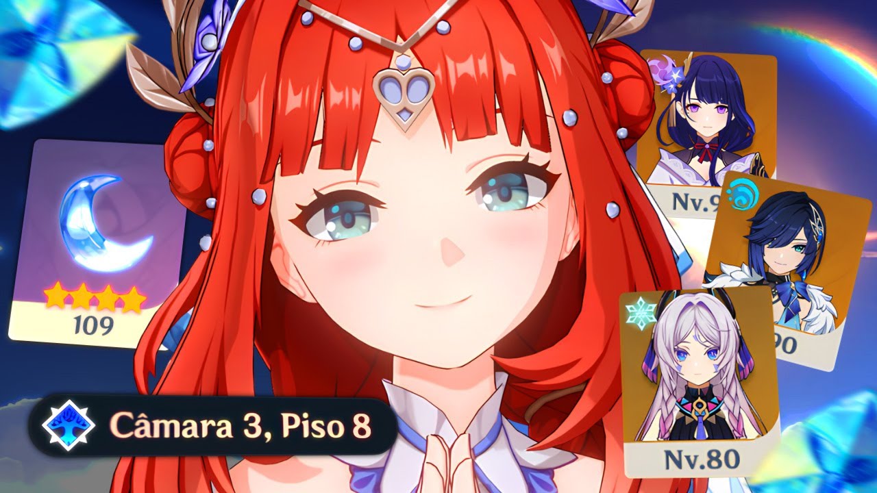 Essa é a MELHOR CONTA que eu upei no Genshin Impact...