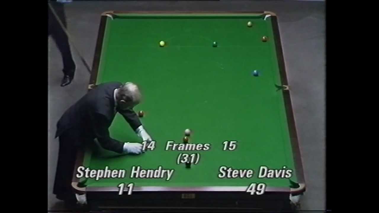 Hendry v Davis 1990 UK Final Shootout