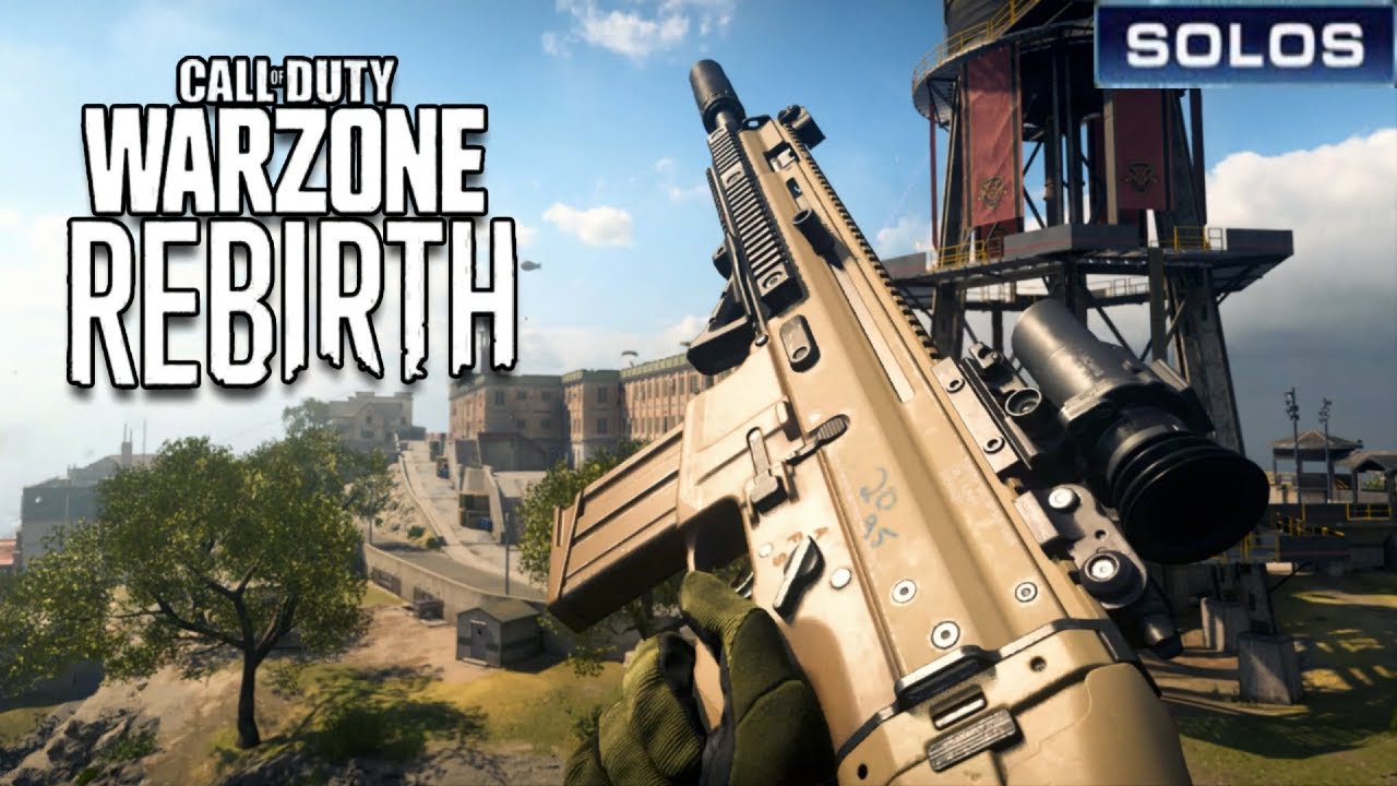 FN SCAR-H & Steyr AUG 9mm in Warzone Rebirth Island Solos Win PS5 Gameplay