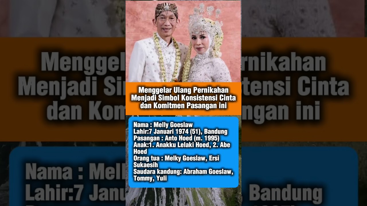Menggelar Ulang Pernikahan Menjadi Simbol Konsisten Cinta dan Komitmen Pasangan ini 