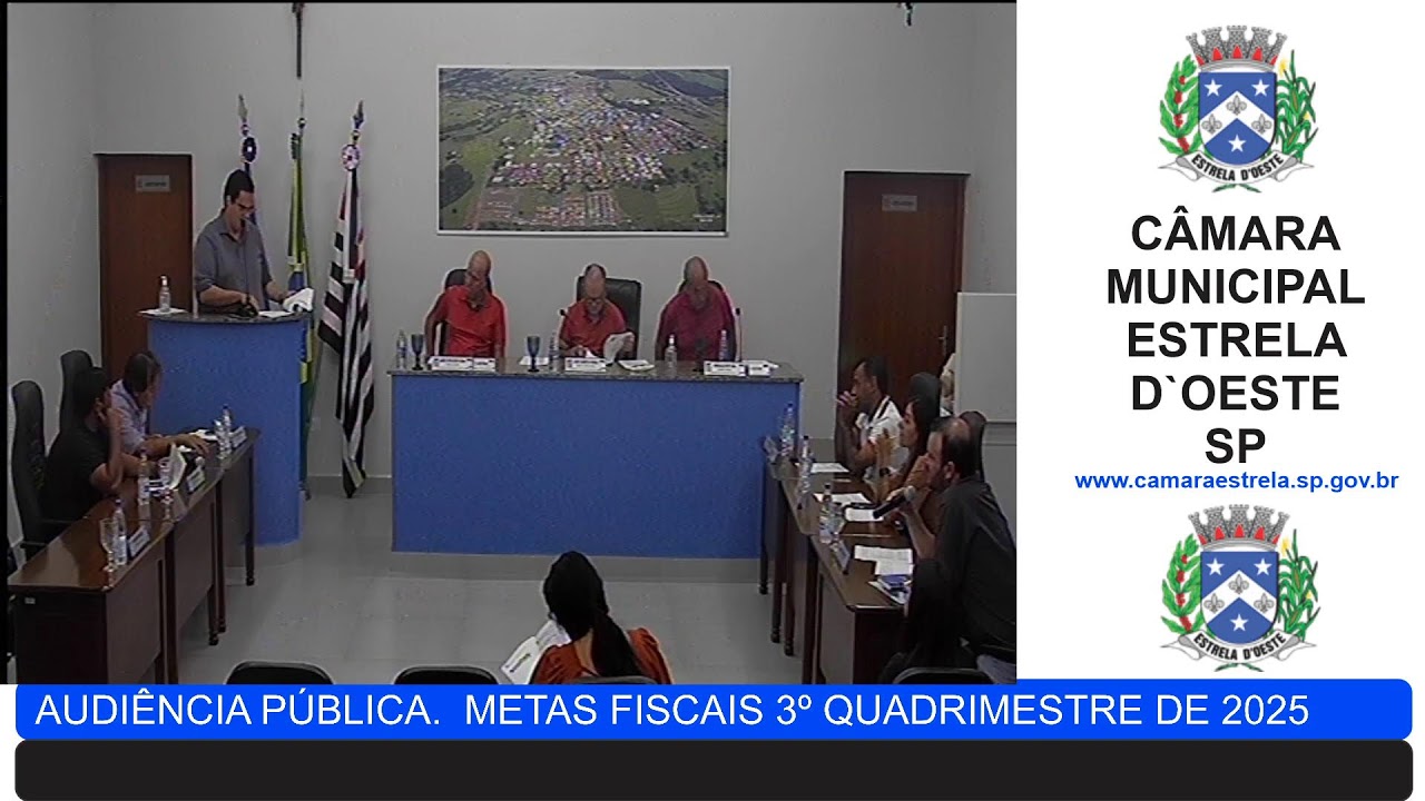 AUDIÊNCIA PÚBLICA. METAS FISCAIS 3º QUADRIMESTRE DE 2025