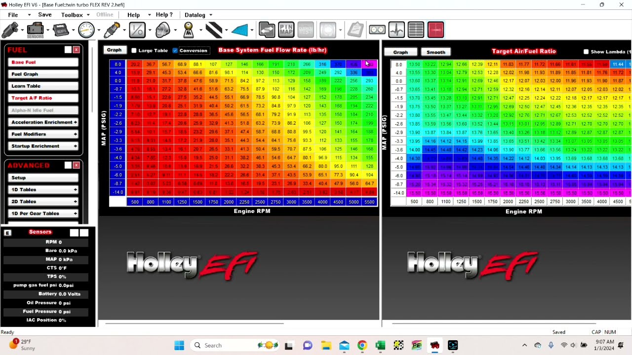 HOLLEY EFI AND FLEX FUEL