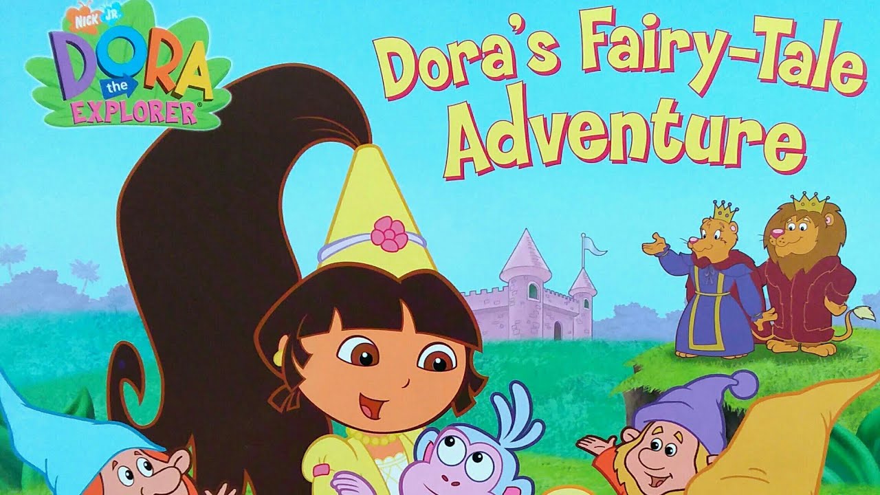 Dora The Explorer, Dora's Fairy-Tail Adventure - Read Aloud - Children's Books Read Aloud