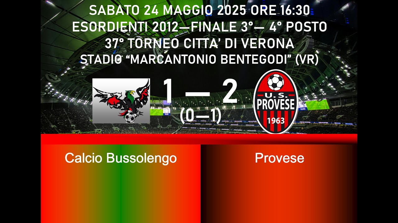 2025/05/24 Bussolengo - Provese