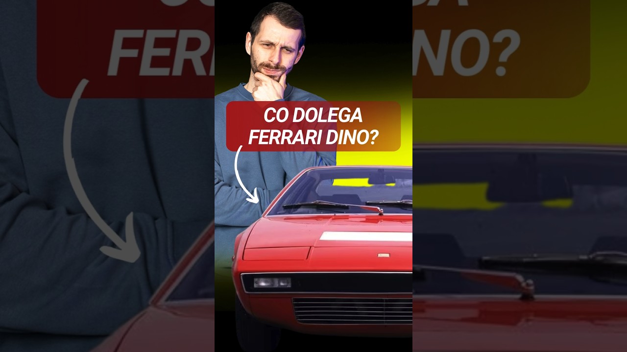 Co się stało z Ferrari Dino i dlaczego jest w remoncie? 🤔 #deler #teamdeler #ferrari #motoryzacja