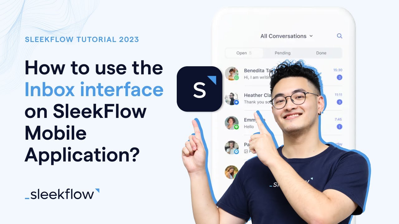 How to use the Inbox interface on SleekFlow Mobile Application? | SleekFlow Tutorial