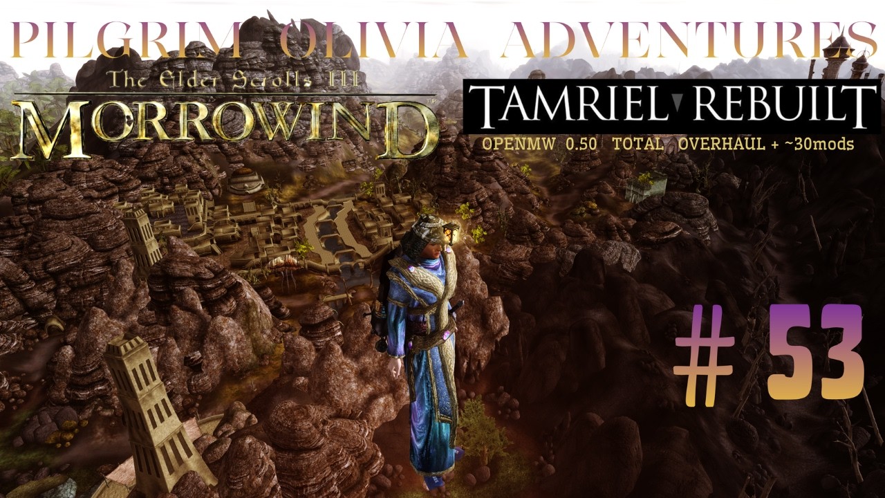 Sixth House base in Ilunibi cave part II... Morrowind OpenMW 0.50 TR TO+ #53