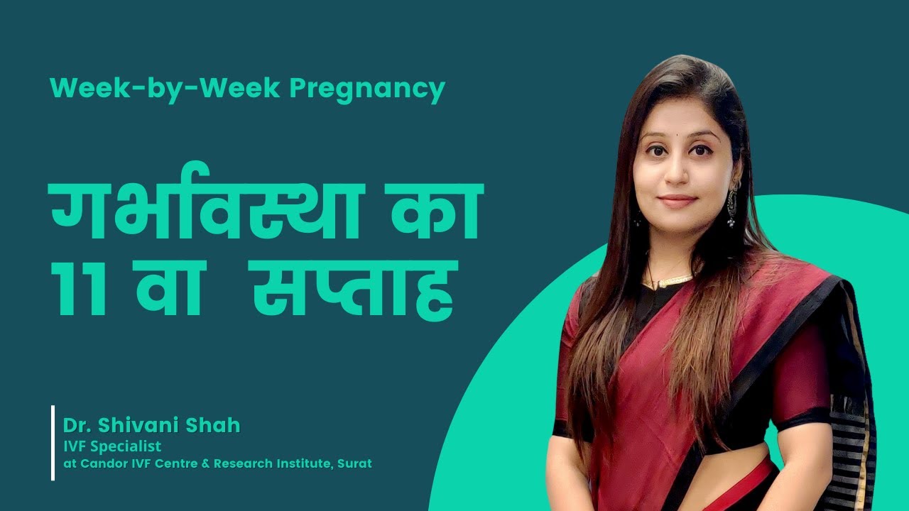11th Week of Pregnancy | 11वां सप्ताह गर्भावस्था | What to Expect ? | Dr. Shivani Shah | Candor IVF