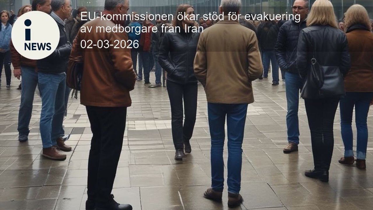EU-kommissionen ökar stöd för evakuering av medborgare från Iran