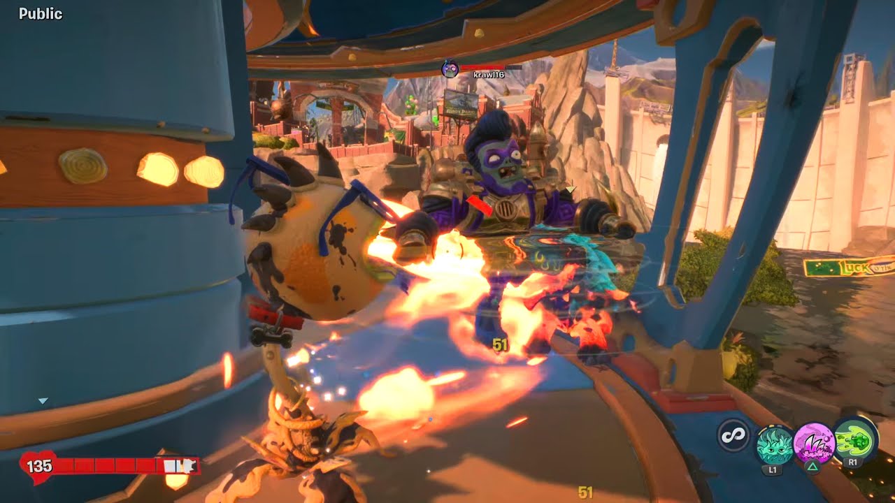 krawl16 As Super Brainz Trashed By OB1 Plants vs. Zombies: Battle for Neighborville Giddy Park 