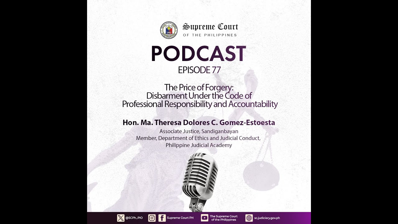 EPISODE 77: The Price of Forgery: Disbarment Under the CPRA