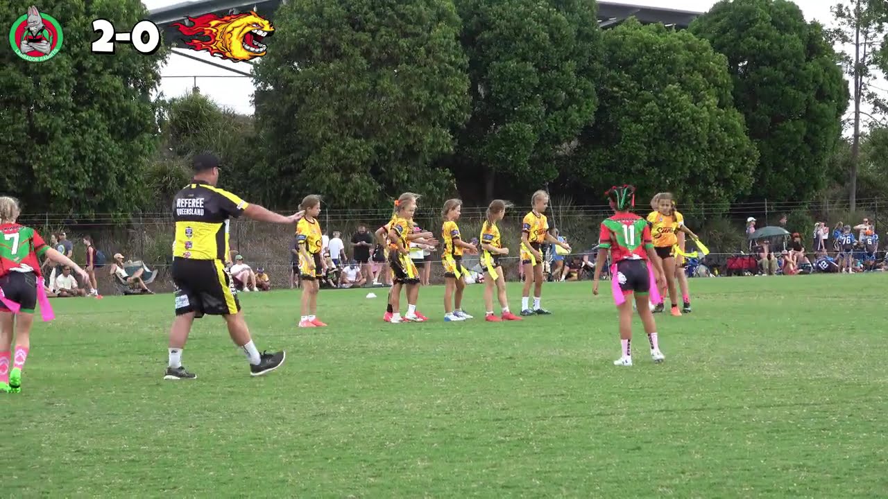 U10 Girls Oztag – Labrador Rabbits vs Maroochydore Suns | Pool Match Day 1