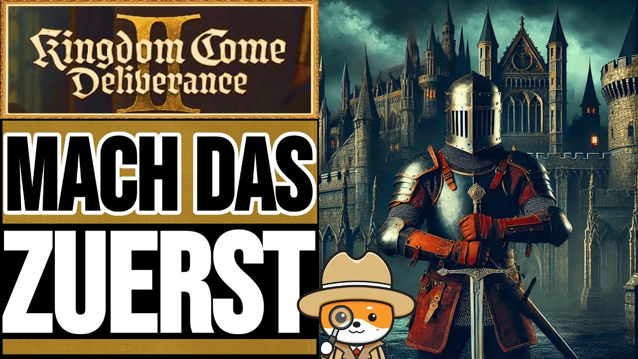 MACH DAS ZUERST!🚩So gelingt der IDEALE START in REGION KUTTENBERG!👑Kingdom Come Deliverance 2 Tipps
