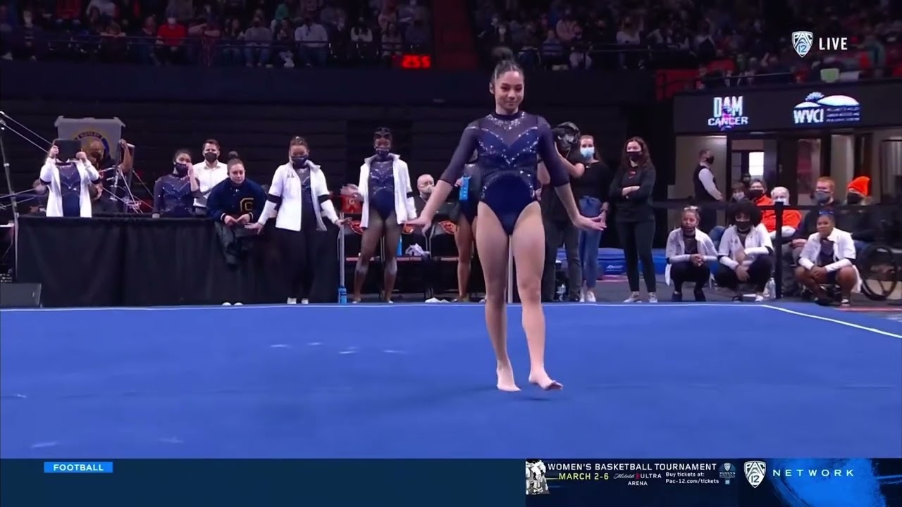 Sara Ulias Floor UCLA @ Oregon State 2022 9.850