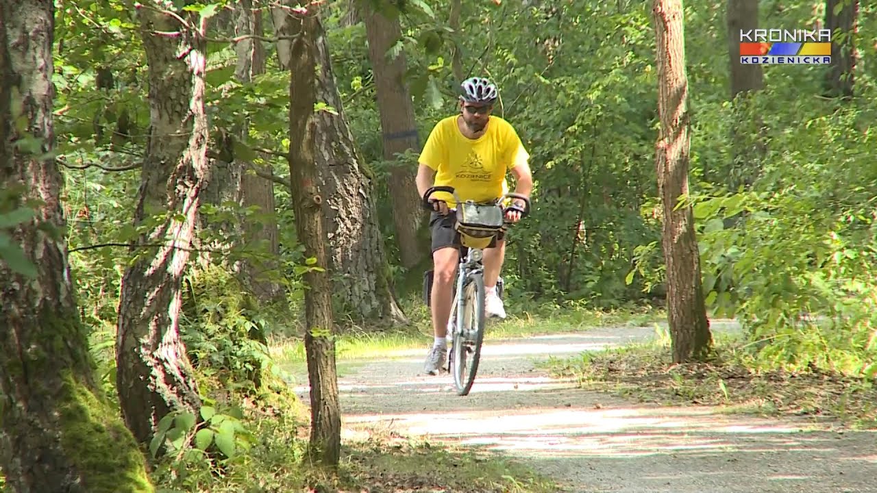 Kolejny odcinek leśnej ścieżki rowerowej w Puszczy Kozienickiej (21.07.2023)